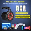 Nilight 5 Gang Multi Function Waterproof Switch Panel PD Type