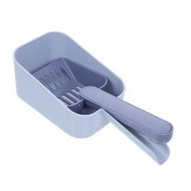 BESPORTBLE 1 Set Cat Litter Shovel Scoop Dust Clumping Indoor Cat Litter Tool Cats Cat Sand Shovel Convenient Cat Shovels Poop Filter Shovels Blue