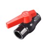 sourcing map Ball Valve, 1/2" Slip PVC Socket End Valve