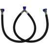 Quick Connect Faucet Water Supply Lines, 20 Inch, Widespread Bathroom