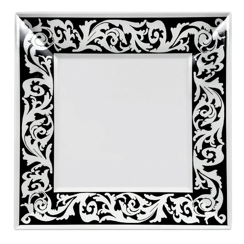 GET ML-90-SO Melamine Break-Resistant Square Dinner Plate, 12", Soho