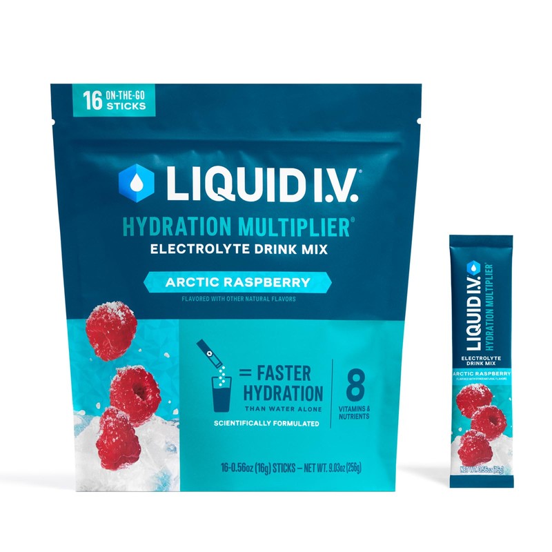 Liquid I.V.® Hydration Multiplier - Arctic Raspberry | Electrolyte Powder