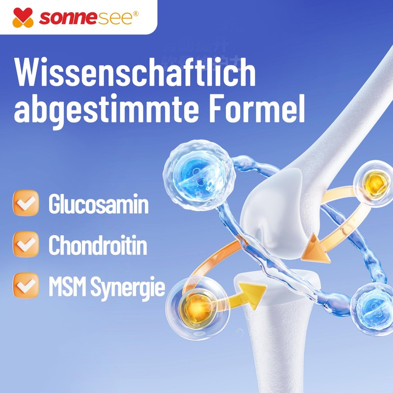 Joint Fit SonneSee Glucosamine + Chondroitin 1500 mg 16 Times