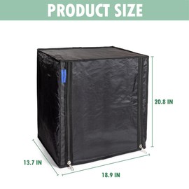 POTLAB Small Grow Tent for AeroGarden Indoor Garden, Mini Grow Tent for Hydroponics Growing System,Protection Enclosure for Indoor herb Garden