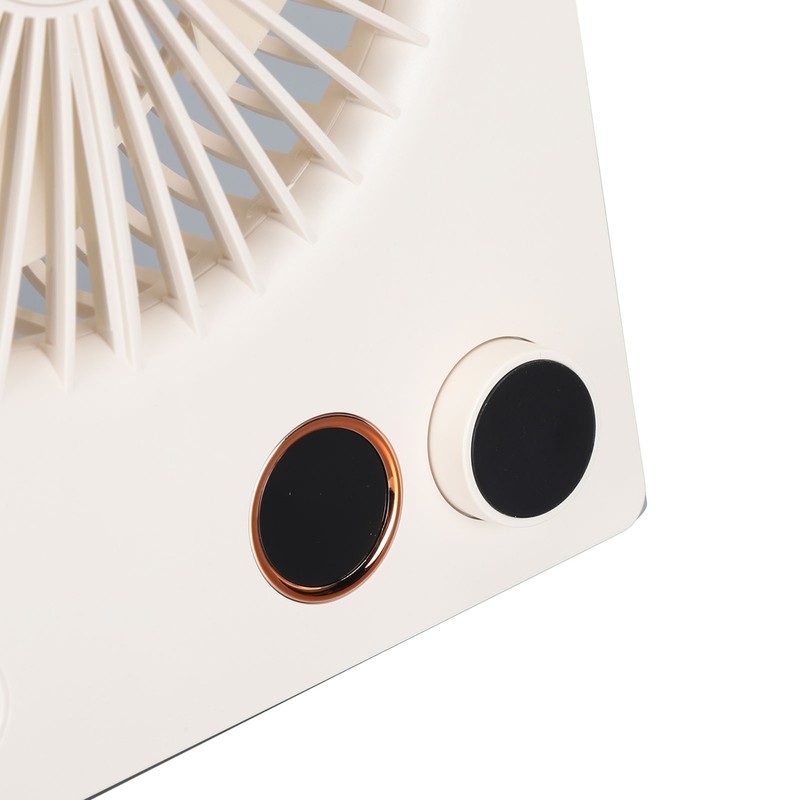 Ultra Thin Table Fan Desktop Flat Battery Operated Standing Hanging