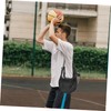 CORHAD Portable Basketball Bag Durable Mesh Sports Ball Carrier Convenient