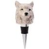 mtb more energy Decorative Bottle Stopper "White Wolve" - White