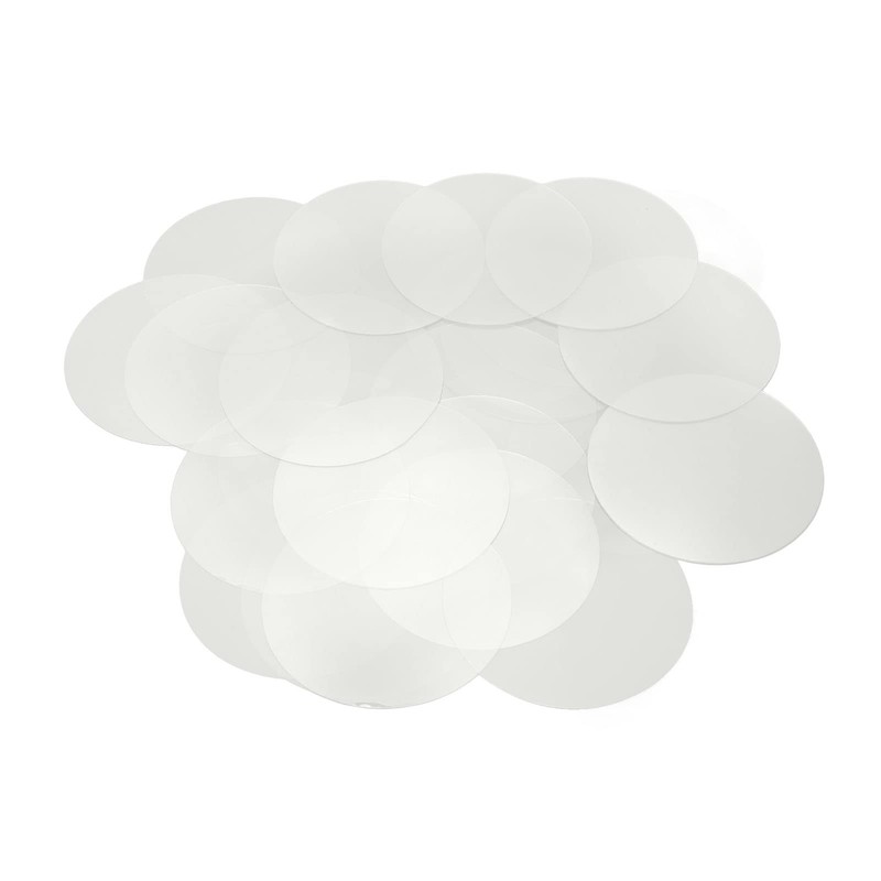 Button Maker Film, Premium PVC 200 Sheets Multi-Purpose Button Film