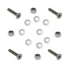 Countersunk Bolt & Nut (4 Pack) M3 X 10mm (Including