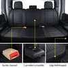 LUCKYMAN CLUB X02-BHX Rear-only Seat Covers for Selected 2011-2025 2026