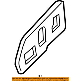GENERAL MOTORS 88941684 BEZELD SEAT ADJR SW