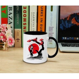 Red Sun Zoro - Cup Coffee Pot Gift Son Ruffy Luffy Zoro Saitama One Dragon Master Goku Ball Vegeta Zoro Piece Db, Farbe2:White