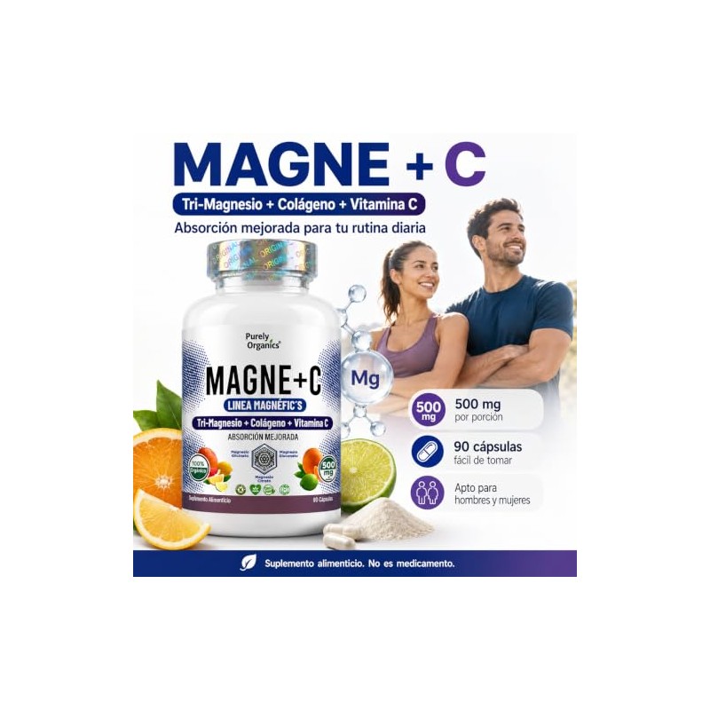 Magnesio Complex Peptidos Colageno Hidrolizado Vitamina Formula Tipos Glicinato Gluconato
