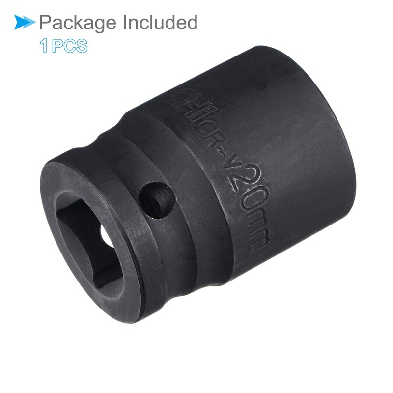 CoCud Deep Impact Socket, 1/2 Inch Drive 20mm Socket Size,