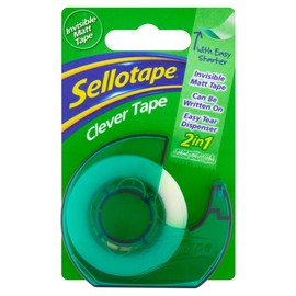 Sellotape Clever Tape Dispenser - 18 mm x 25 m
