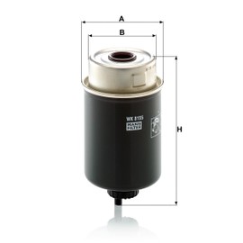 Original MANN-FILTER Fuel filter WK 8155 – For Utility Vehicles