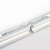 sourcing map Straight Line Connector, 10Pcs 3.9inch Inside Joint Brackets