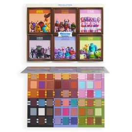 Revolution x Monsters University Fraternity and Sorority Palette 54 Mattes and Shimmers, 1 Ounce (Pack of 1)
