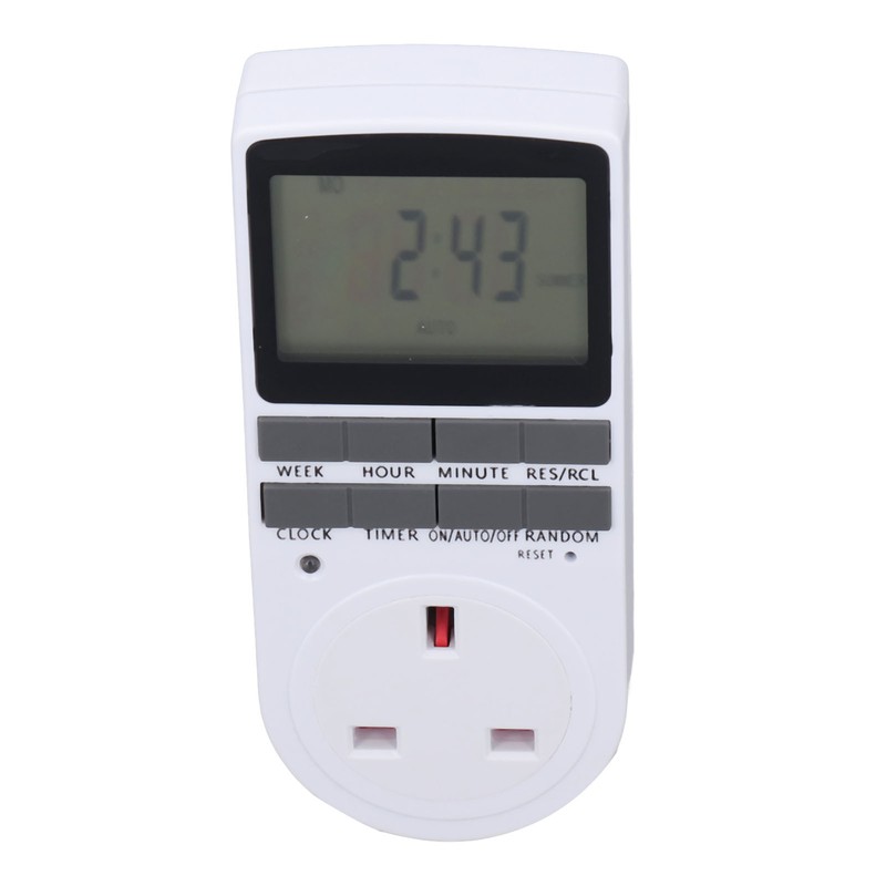 Timer Outlet Digital Intelligent Energy Saving Flame Retardant High Power