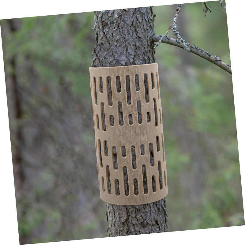 KONTONTY Plastic Tree Trunk Protector Modular Tree Guard for Enhanced