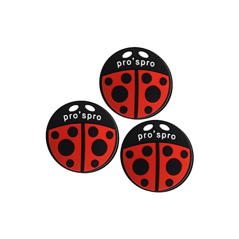 Generisch 3 Tennis Vibration Dampers Beetle