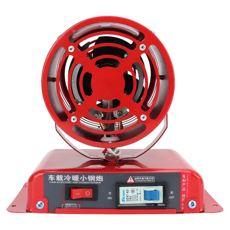 Fydun Car Heater Portable Vehicle Mounted Air Heater 1000W‑1200W Portable