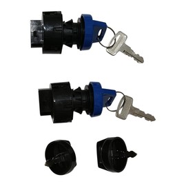 Goodfind68 New 2 PCS Ignition Switch with Keys Compatible with Holland Boomer 3045 2035 3040 20303050 T & TC Series Tractors T2210 T2220 TC29DA TC31DA TC33DA TC34DA TC40A TC40DA TC45A TC45DA 86405634
