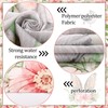 Rtteri 4 Pcs Happy Easter Bunny Shower Curtain Set with