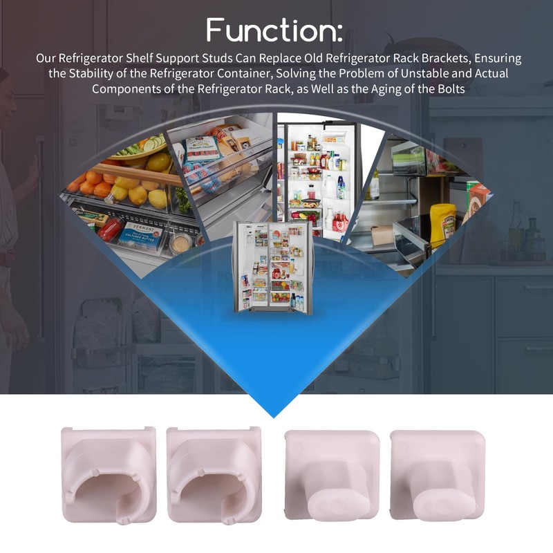 XTPTFABS 819091 Refrigerator Shelf Support,Fit for Whirlpool Freezer
