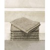 De Witte Lietaer Contessa Luxe Cotton Wash Cloth, Taupe, 16