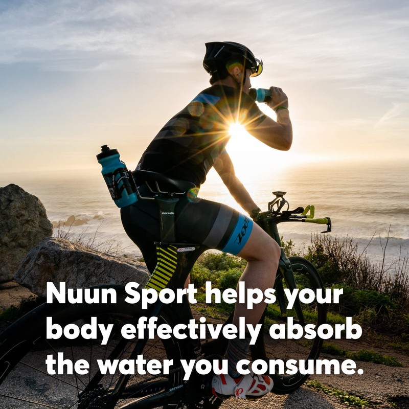 Nuun Sport Electrolyte Tablets for Proactive Hydration, Lemon Lime, 4