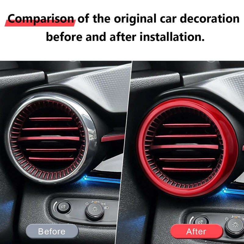 auovo Air Conditioner Vent Ring Interior Accessories for 2024 2025