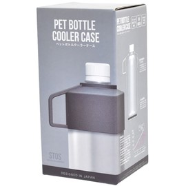 Ijinsha Plastic Bottle Cooler Case Silver STOS