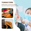 sourcing map Tuning Fork Set 9 Pcs Tuning Forks Aluminium