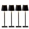 4 Pack Led Cordless Table Lamps-Wireless Rechargeable Lamps Bulk of