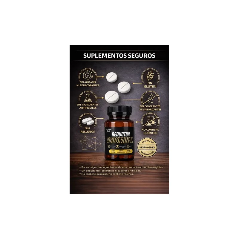 Grasa Abdominal Reductor Abdominal 60 Cáp Multivitamin