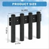 8-Hole Shovel Holder for Truck, Heavy Duty Trailer Tool Rack