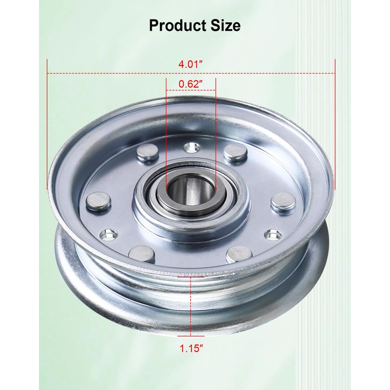 2Pcs Idler Pulley Fit for King Kutter 164090 RFM Series