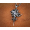 Stainless Steel Squall Leonhart VIII Silver Necklace Pendant Griever Fantasy