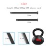 EzySup Assorted Cable Ties,Plastic Zip Ties,100/150/200/250mm,300 Pieces,Black