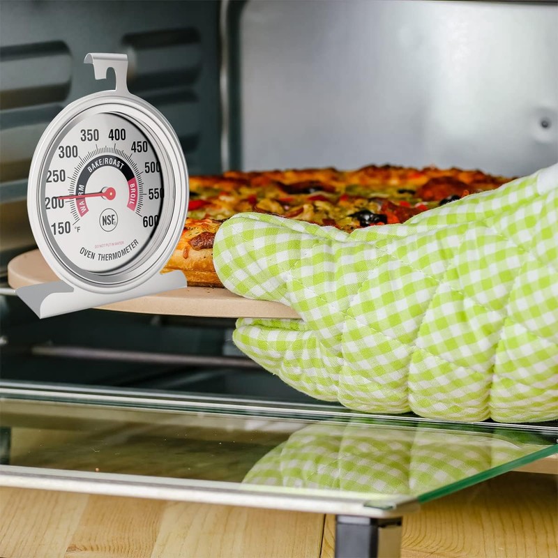 Efeng Large 3.5" Oven Thermometers for Gas/Electric Oven with Large