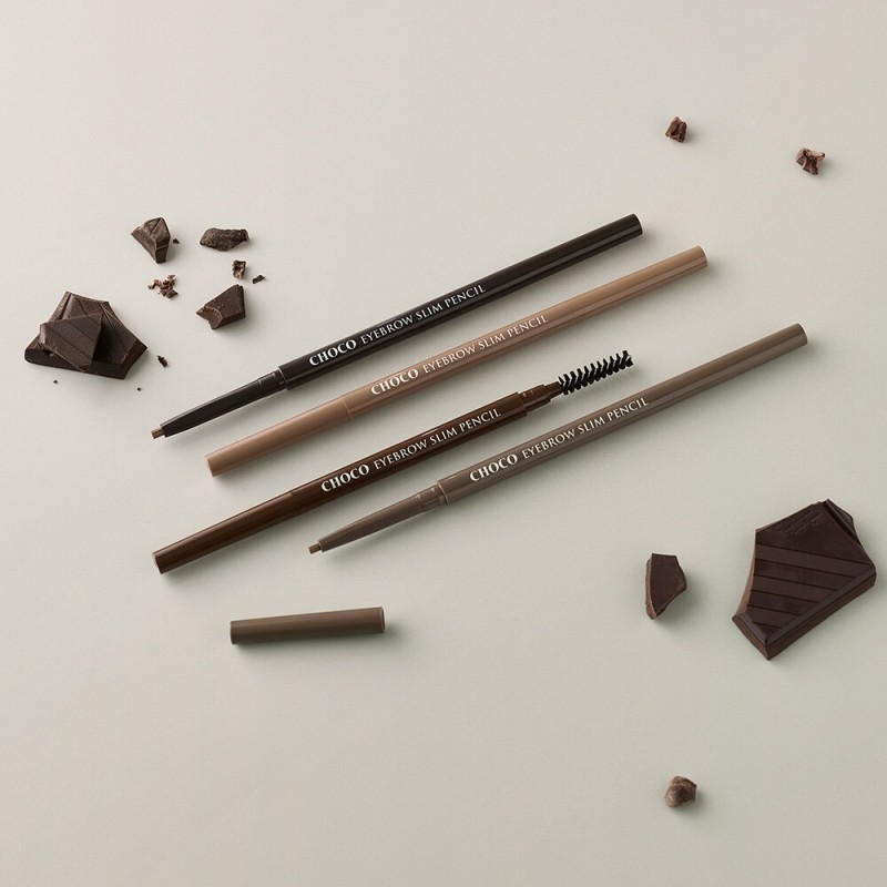 2 Choco Eyebrow Slim Pencils (4 colors) / 초코 아이브로우
