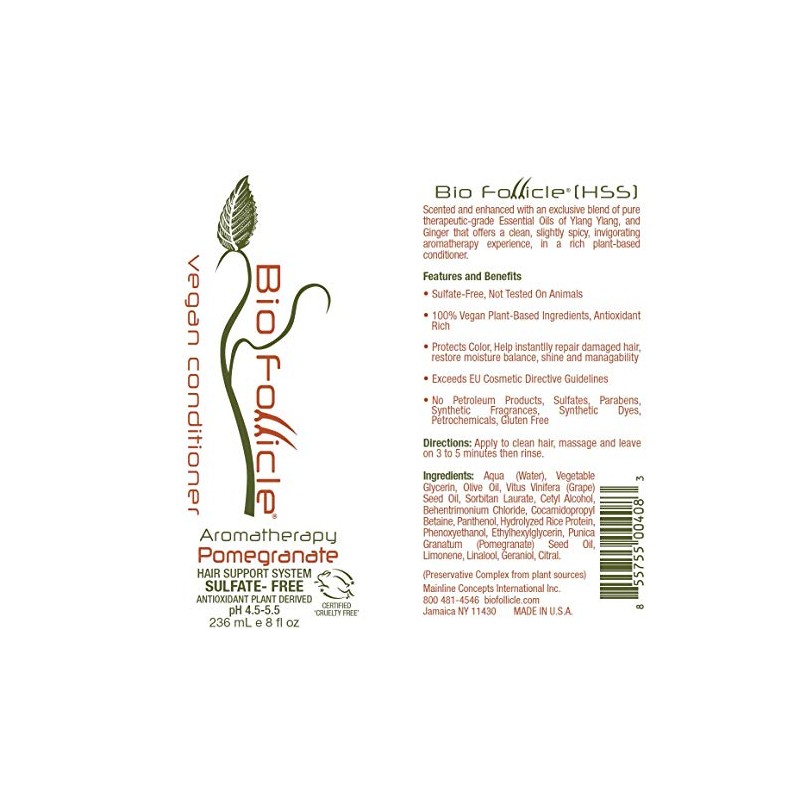 Conditioner- Pomegranate 8 Ounces