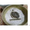 Tenendo Incense Burner Gray, White, 2.8 oz (80 g), Size: