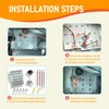 Upgraded 503978 61927 964p3 Dryer Heating Element Thermostat ThermalFuse Compatible
