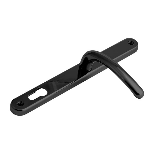 Fab & Fix - UPVC Black Balmoral Door Handle Set,