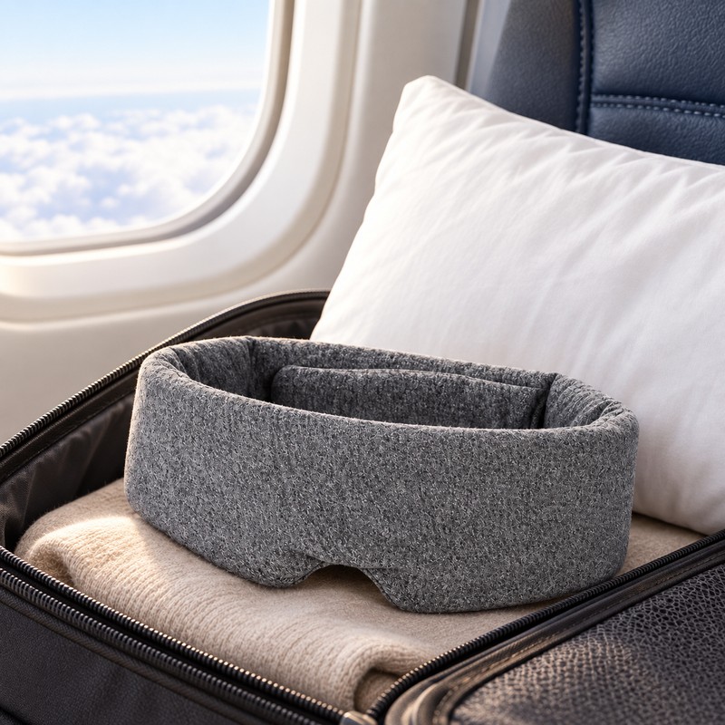 Cotton Sleep Mask for Comfortable Rest – Soft Breathable Eye