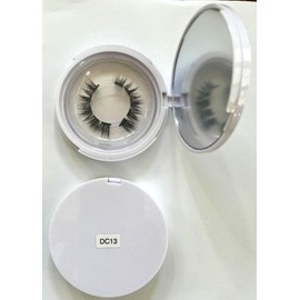 Natural Look No Glue False Eyelashes, Wispy Lashes, Cat Eye Lashes, Mink Fluffy Lashes, Fox Eye Lashes (DC13)