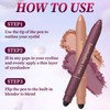 Shadow Liner 2in 1 Eyeliner Eyeshadow, Shadow Liner Duo Plum,