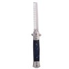 Men's Foldable Pocket Comb, Switchblade, Spring Folding Mechanism, Press Stud
